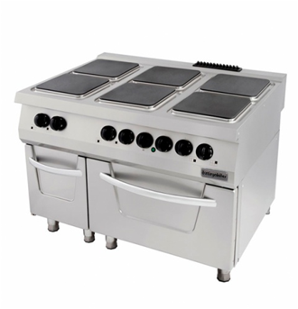 Elektrinė viryklė 6-ių kaitviečių su orkaite OZTI