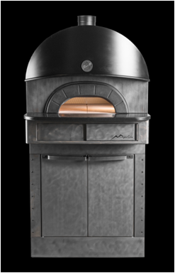 Neapolietiškų picų kepimo krosnis 6 picoms su kildinimo spinta MORETTI FORNI