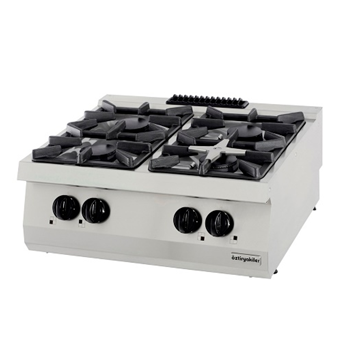 Dujinė viryklė 4-ių degiklių OZTI