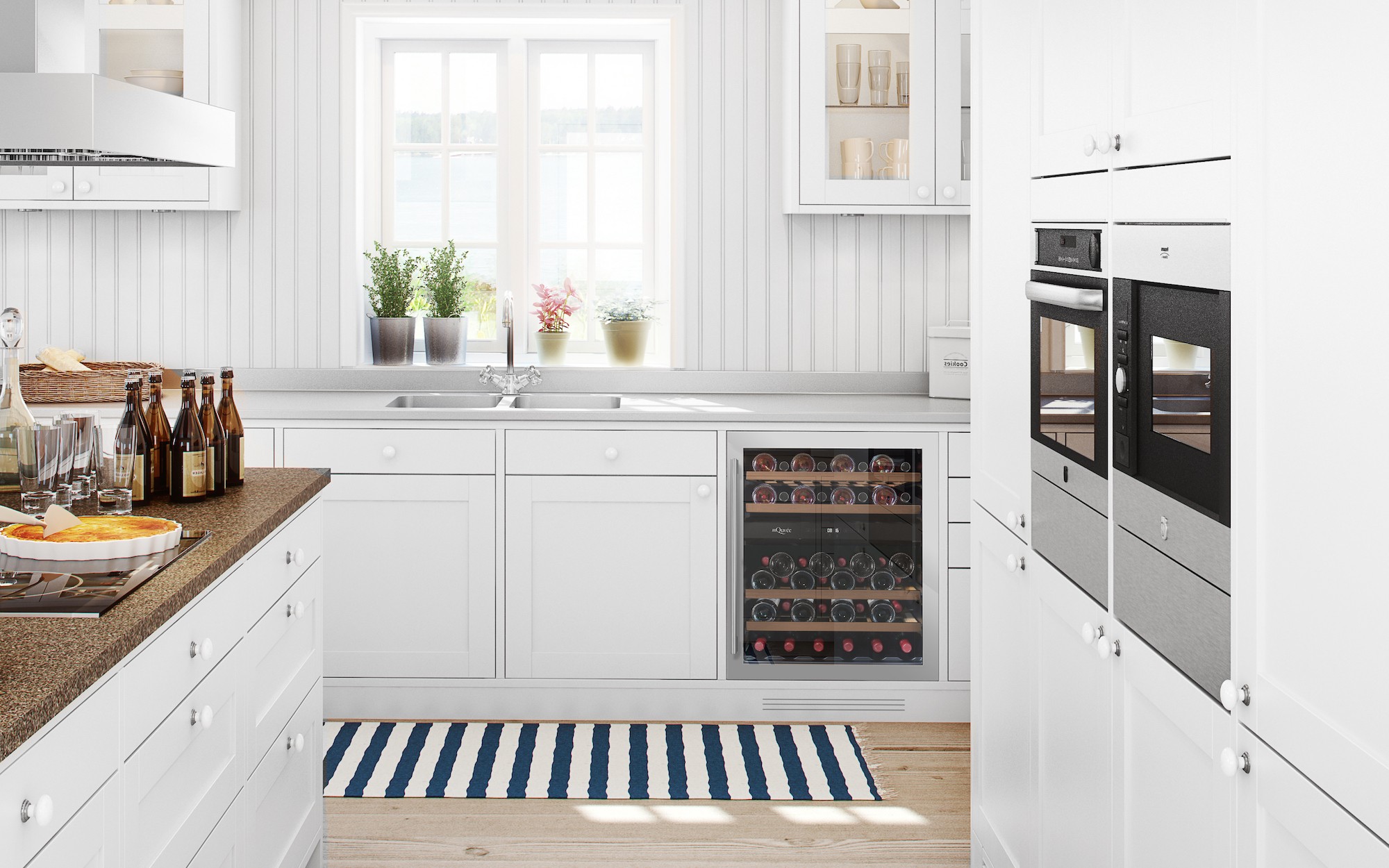 Integruojamas vyno šaldytuvas MQUVEE