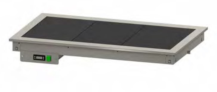 Integruojama  šildanti stiklo plokštė savitarnai MARENO