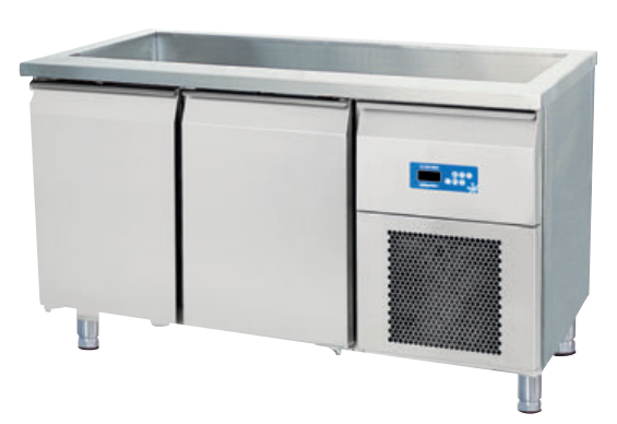 Šaldomos maisto išdavimo linijos marmitas  OZTI