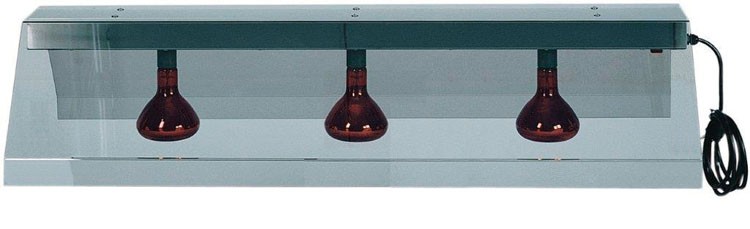 Infraudonųjų lempų maisto šildytuvas FORCAR